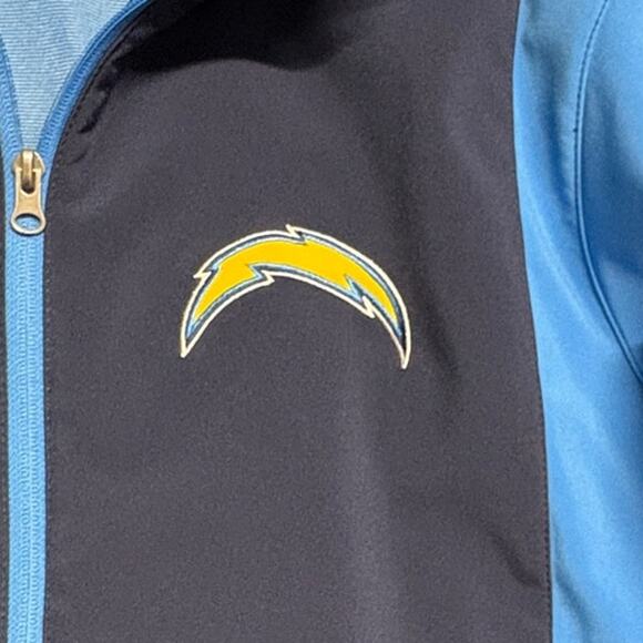 G-III Chargers‎ Full Zip Jacket Size Large Navy Blue Men’s LA300285 NFL - Picture 7 of 12